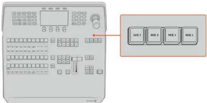 Blackmagic Design ATEM mini Pro ISO - Boutons M/E - 1
