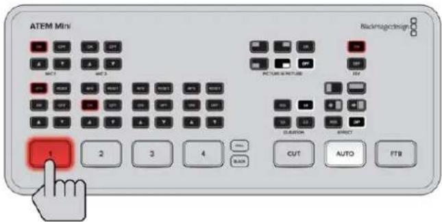 Blackmagic Design ATEM mini Pro ISO - Cut Bus - 1