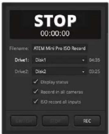 Blackmagic Design ATEM mini Pro ISO - ISOファイル を収録 - 1