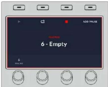 Blackmagic Design ATEM mini Pro ISO - Recording Macros using ATEM 1 M/E Advanced Panel - 2