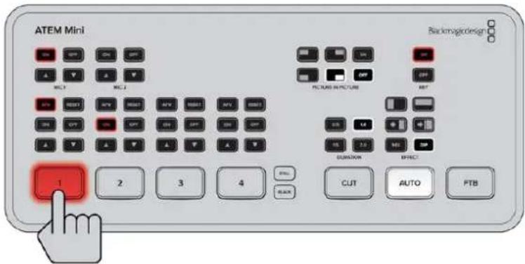 Blackmagic Design ATEM mini Pro ISO - Cut-Bus - 1