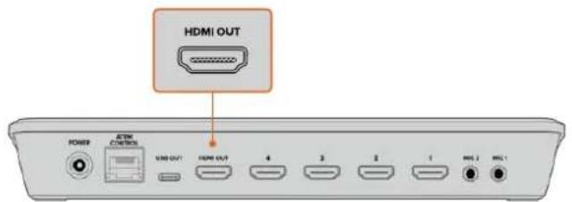 Blackmagic Design ATEM mini Pro ISO - Brancher un moniteur et tester les entrées - 2