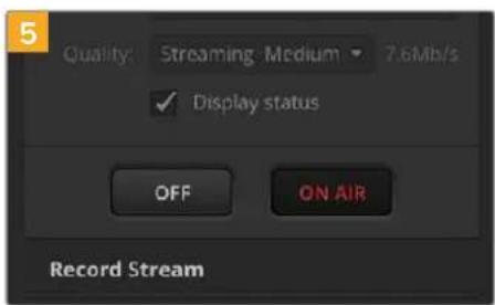 Blackmagic Design ATEM mini Pro ISO - Configurer les paramètres pour YouTube Studio : - 12