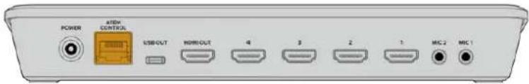 Blackmagic Design ATEM mini Pro ISO - Streaming et contrôle du mélangeur via Ethernet - 1
