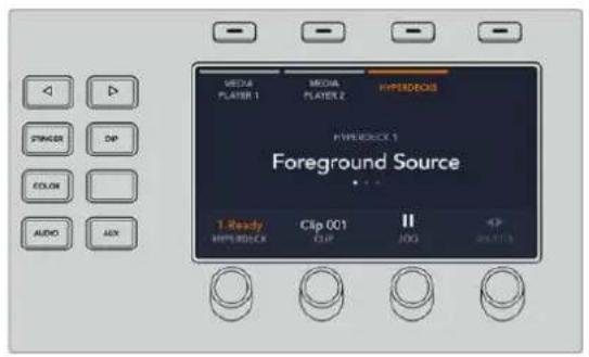 Blackmagic Design ATEM mini Pro ISO - Steuern von HyperDecks mit einem ATEM 1 M/E Advanced Panel - 1