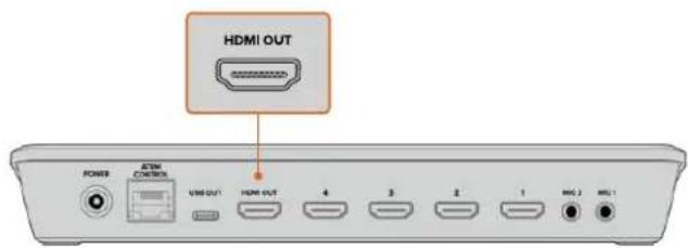 Blackmagic Design ATEM mini Pro ISO - Anschließen eines Bildschirms und Prüfen der Eingänge - 2