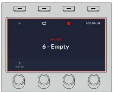 ADD PAUSE MASTICS 6 - Empty 6 MNC.EQ