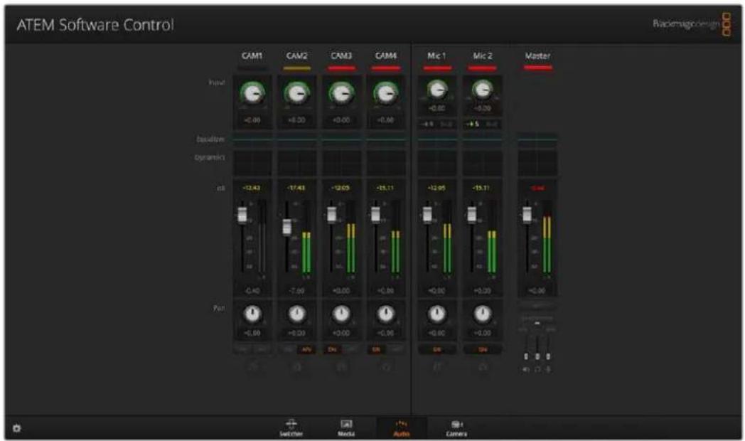 Blackmagic Design ATEM mini Pro ISO - エンベデッド HDMIオーディオソースの使用 - 1