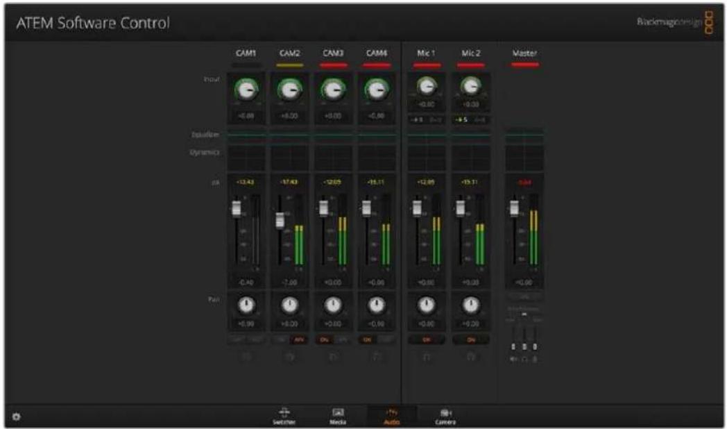 Blackmagic Design ATEM mini Pro ISO - Audiomixer - 1