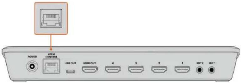 Blackmagic Design ATEM mini Pro ISO - Verbinden an ein Netzwerk - 1