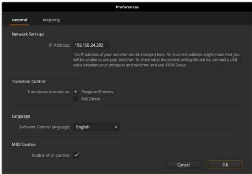 Blackmagic Design ATEM mini Pro ISO - Pour modifier la langue : - 1