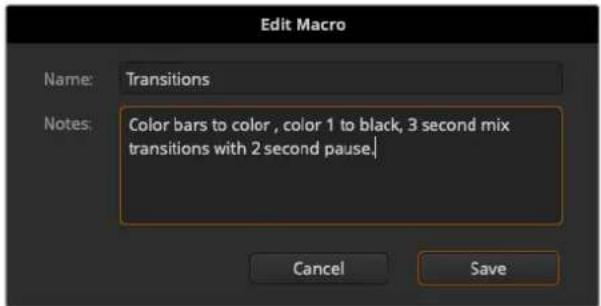 Blackmagic Design ATEM mini Pro ISO - Recording a Macro using ATEM Software Control - 4
