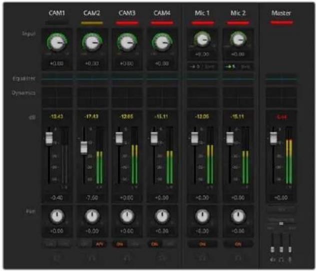 Blackmagic Design ATEM mini Pro ISO - Audio Balance - 1