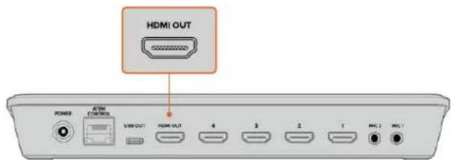 HDMI OUT POWER AT&TM CONTENTS VSB OUT HDMI OUT 4 3 2 1 MHz 2 MHz