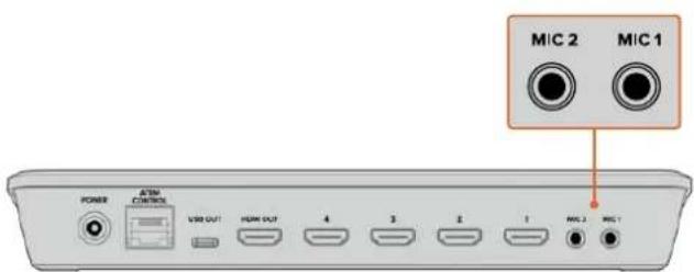 Blackmagic Design ATEM mini Pro ISO - Connector un micro - 2