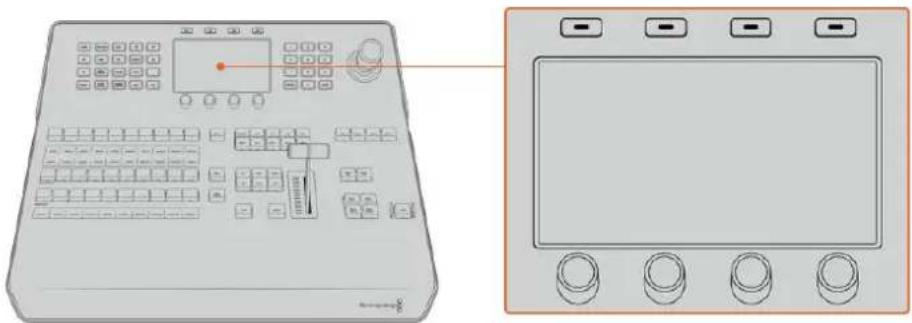Blackmagic Design ATEM mini Pro ISO - Boutons de menu du Contrôle système - 1