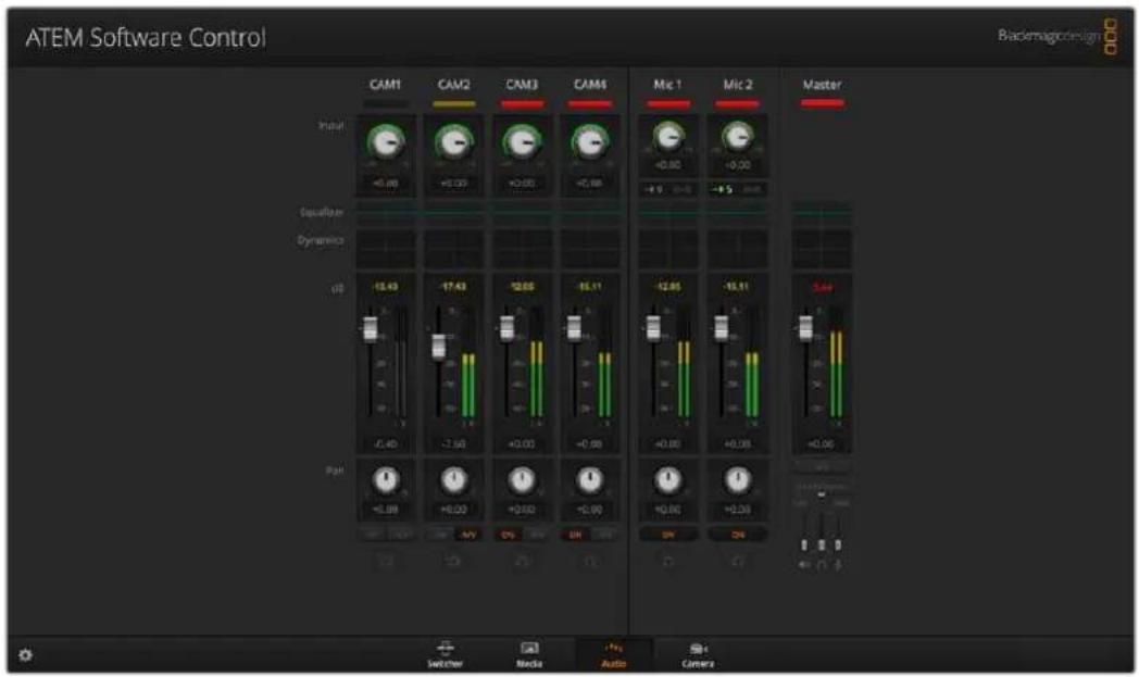 Blackmagic Design ATEM mini Pro ISO - Arbeiten mit in HDMI eingebetteten Audioquellen - 1