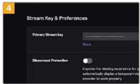 Blackmagic Design ATEM mini Pro ISO - To configure your settings for Twitch: - 4
