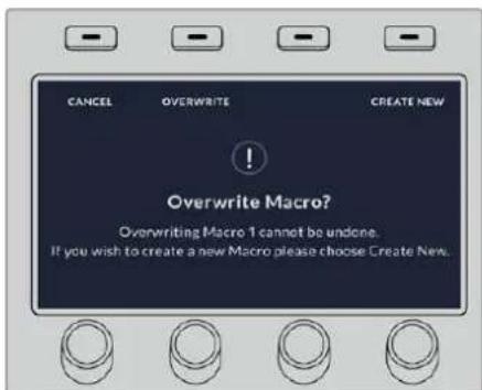 Blackmagic Design ATEM mini Pro ISO - Recording Macros using ATEM 1 M/E Advanced Panel - 3