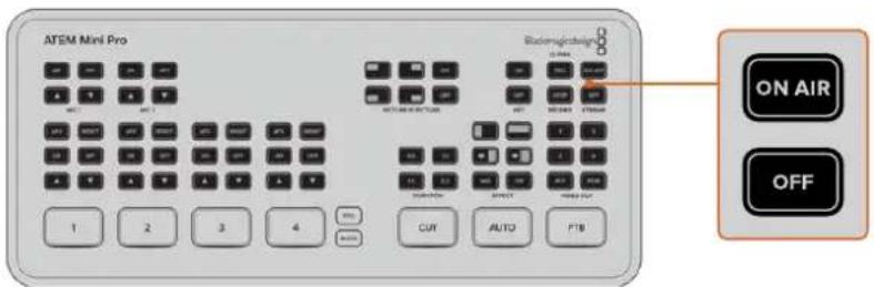 Blackmagic Design ATEM mini Pro ISO - Diffuser avec les boutons Stream - 1