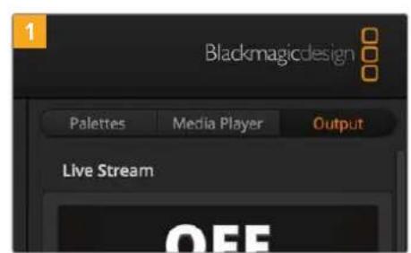 Blackmagic Design ATEM mini Pro ISO - Twitch の 設 定 を コン フィギュレ ー ション する: - 6