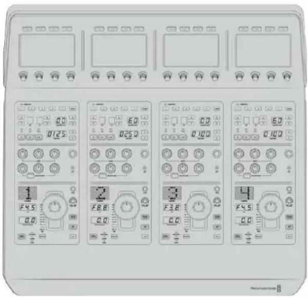 Blackmagic Design ATEM mini Pro ISO - Distribución de los controles en el panel - 1