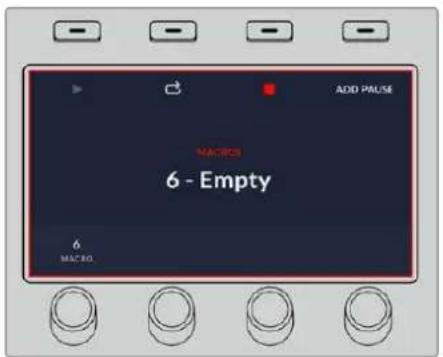 Blackmagic Design ATEM mini Pro ISO - ATEM 1 M/E Advanced Panelを使用してマクロを記録 - 2