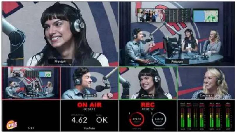 Blackmagic Design ATEM mini Pro ISO - Utiliser le multi view sur l'ATEM Mini Pro - 1