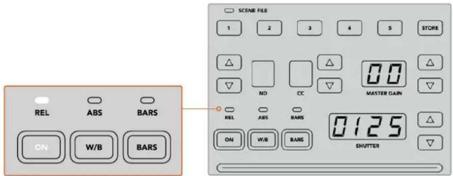 Blackmagic Design ATEM mini Pro ISO - Relative und Absolute Steuerung – REL und ABS - 1