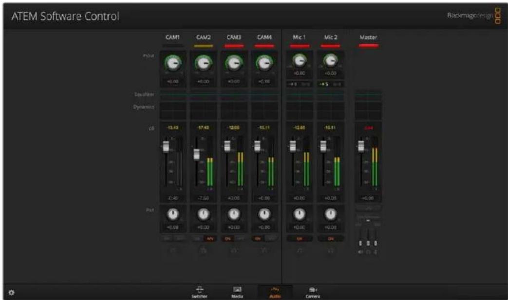ATEM Software Control CAM1 CAM2 CAM3 CAM4 Mic 1 Mic 2 Master +0.00 +0.00 +0.00 +5 +0.00 +0.00 +0.00 +0.00 +0.00 +0.00 +0.00 +0.00 +0.00 +0.00 +0.00 +0.00 +0.00 +0.00 +0.00 +0.00 +0.00 +0. -13.43 -17.43 -12.68 -15.11 -12.88 -15.11 -12.88 -2.46 -3.59 -4.00 -4.99 -4.99 -4.99 -4.99 +5.59 +6.22 +6.33 +6.44 +6.55 +6.66 +6.77 +6.88 +6.99 +5.59 +6.22 +6.33 +6.44 +6.55 +6.66 +6.77 +6.88 +6.99 +5.59 +6.22 +6.33 +6.44 +6.55 +6.66 +6.77 +6.88 +6.99 +5.49 +6.22 +6.33 +6.44 +6.55 +6.66 +6.77 +6.88 +6.99 +5.49 +6.22 +6.33 +6.44 +6.55 +6.66 +6.77 +6.88 +6.99 +5.49 +6.22 + 12.88 -15.11 -12.88 -15.11 -12.88 -15.11 -12.88 -15.11 +5.49 +6.22 + 12.88 -15.11 -12.88 -15.11 -12.88 -15.11 +5.49 +6.22 + 12.88 -15.11 -12.88 -15.11 -12.88 -15.11 +5.49 +6.22 + 12.98 -15.11 -12.88 -15.11 -12.88 -15.11 -12.88 -15.11 +5.49 +6.22 + 12.98 -15.11 -12.88 -15.11 -12.88 -15.11 -12.88 -15.11 +5.59 +6.22 + 12.98 -15.11 -12.88 -15.11 -12.88 -15.11 -12.88 -15.11 +5.59 +6.22 + 13.08 -15.11 -12.98 -15.11 -12.88 -15.11 -12.88 -15.11 -12.88 -15.11 +5.59 +6.22 + 13.08 -15.11 -13.08 -15.11 -12.98 -15.11 -12.98 -15.11 -12.98 -15.11 +5.59 +6,22 + 3,44 3,44 3,44 3,44 3,44 3,44 3,44 3,44 3,44 3,44 3,44 3,44 3,44 3,44 3,44 3,44 3,44 3,44 3,44 3,44 3,4