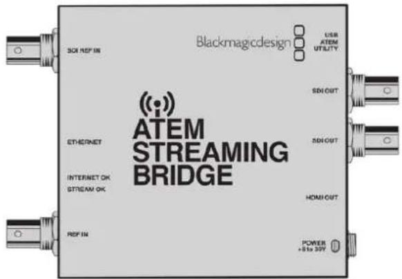 Blackmagic Design ATEM mini Pro ISO - ATEM Streaming Bridgeでビデオを送信 - 1