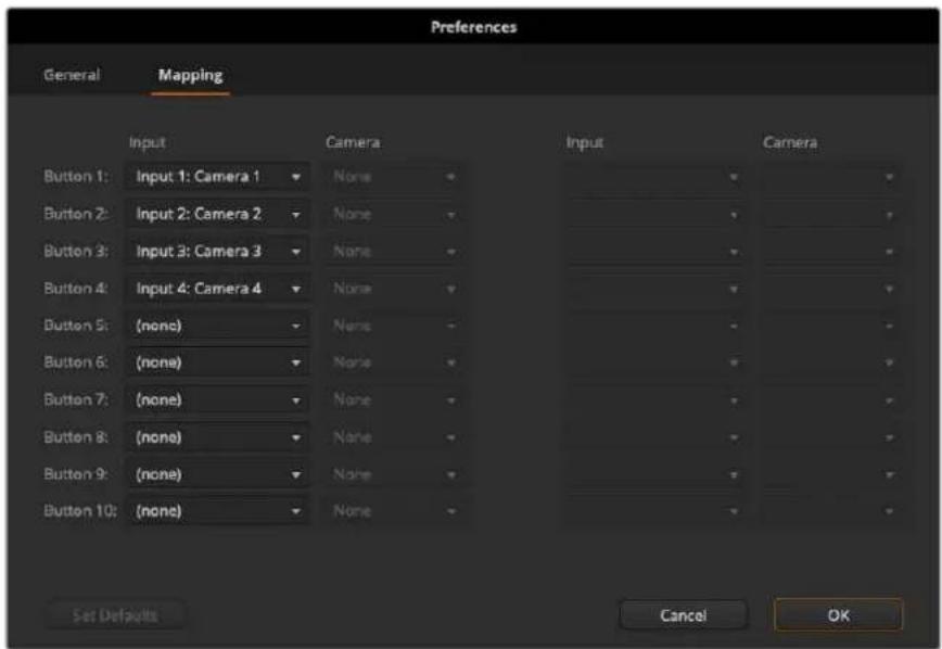 Blackmagic Design ATEM mini Pro ISO - Button-Mapping - 1