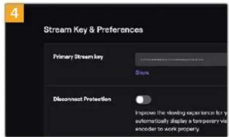 Blackmagic Design ATEM mini Pro ISO - So konfigurieren Sie die Einstellungen für Twitch: - 4