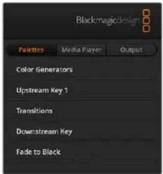Blackmagic Design ATEM mini Pro ISO - Processing Palettes - 1
