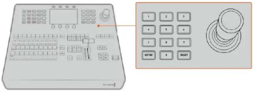 Blackmagic Design ATEM mini Pro ISO - Palanca de mando y teclado numérico - 1