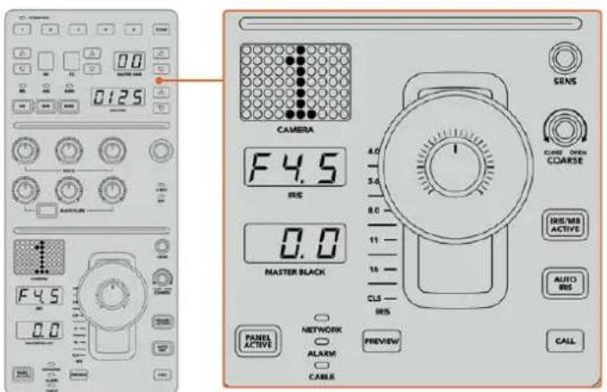 Blackmagic Design ATEM mini Pro ISO - Contrôle de l'objectif - 1