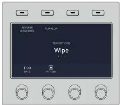 Blackmagic Design ATEM mini Pro ISO - Ausführen eines Wipe-Übergangs auf einem ATEM 1 M/E Advanced Panel - 2