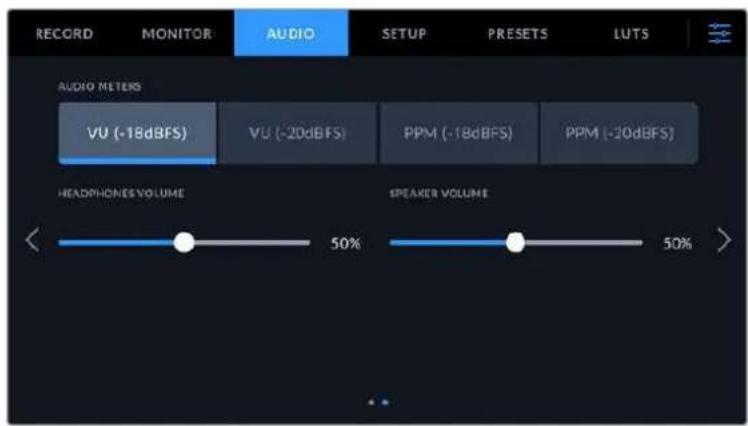 Blackmagic Design Pocket Cinema Camera 6K - Audio Settings 2 - 1