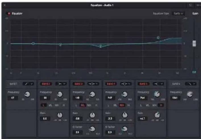 Blackmagic Design Pocket Cinema Camera 6K - To add EQ to a track: - 2