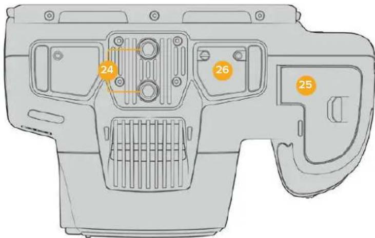 Blackmagic Design Pocket Cinema Camera 6K - Camera Underside - 1
