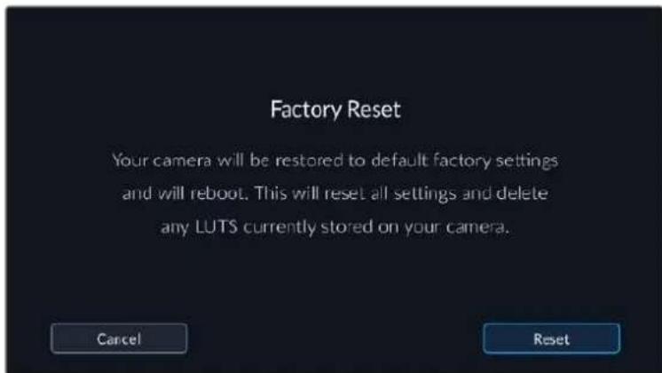 Blackmagic Design Pocket Cinema Camera 6K - Factory Reset - 1