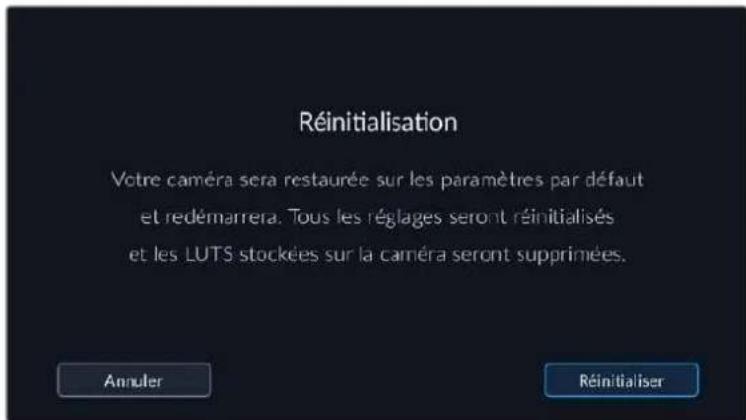 Blackmagic Design Pocket Cinema Camera 6K - Réinitialisation d'usine - 1