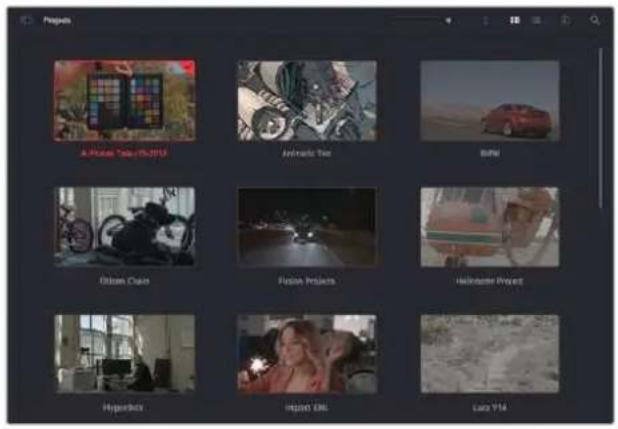 Blackmagic Design Pocket Cinema Camera 6K - Gestionnaire de projet - 1