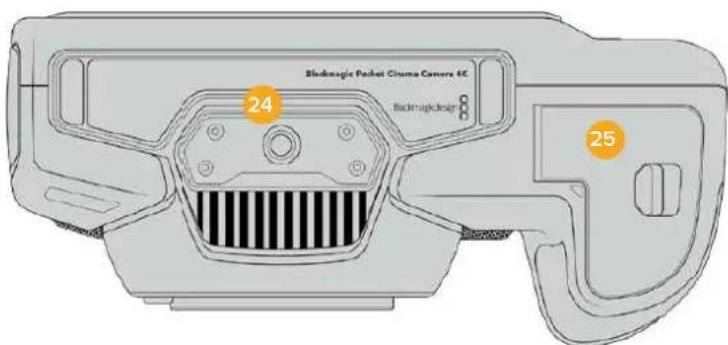 Blackmagic Design Pocket Cinema Camera 6K - Camera Underside - 2