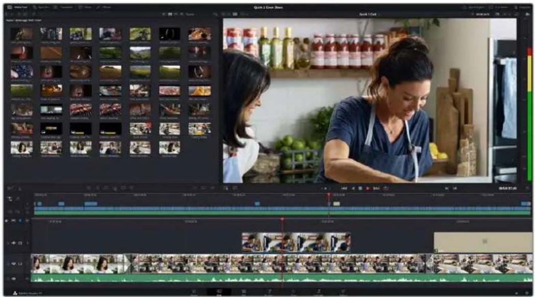 Blackmagic Design Pocket Cinema Camera 6K - Disposition de la page Cut - 1