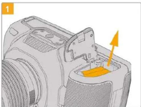 Blackmagic Design Pocket Cinema Camera 6K - Blackmagic Pocket Camera Battery Gripを取り付ける - 1