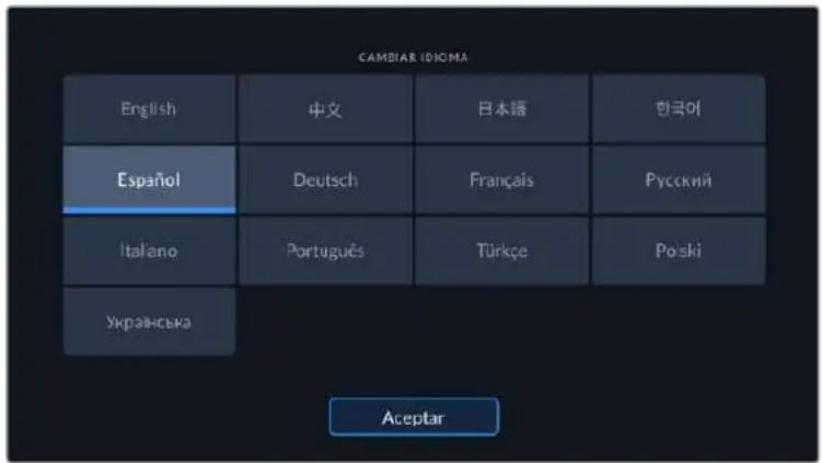 Blackmagic Design Pocket Cinema Camera 6K - Idiomas - 1