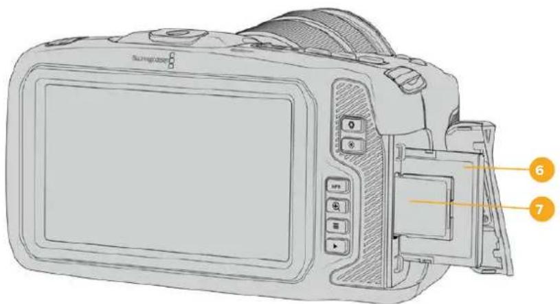 Blackmagic Design Pocket Cinema Camera 6K - 右側面 - 1