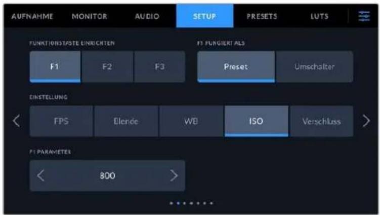Blackmagic Design Pocket Cinema Camera 6K - SETUP-Einstellungen Seite 2 - 1