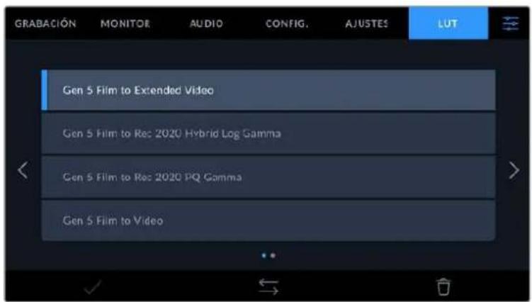 Blackmagic Design Pocket Cinema Camera 6K - Tablas de conversion tridimensionales - 1